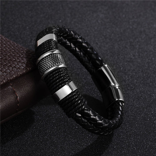 The Heritage Wrap — Handcrafted Leather Bracelet